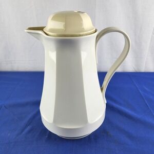 THERMOS - Vtg 1982 1980s White Coffee Butler Model 430 Insulated Pitcher